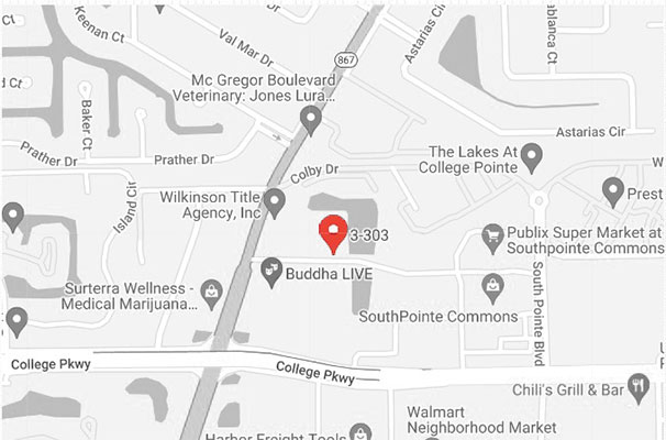 Photo of Fort Myers Office Map